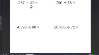 Estimating TwoDigit Divisors [upl. by Ericka]