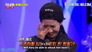 ENG SUB Full HD Running Man HaHa vs Gary Of Course Game [upl. by Meela]