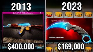 Most Expensive Blue Gem Unboxed in CounterStrike [upl. by Ohce39]