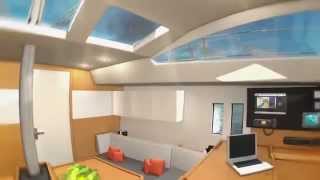 Allures 399  Lifting Keel Aluminium Cruising Yacht [upl. by Care]