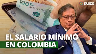 Salario mínimo en Colombia de Petro vs lo que se paga en El Salvador de Bukele  Pulzo [upl. by Asli]