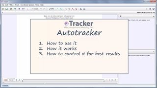 Tracker Autotracker Tutorial [upl. by Lewin549]