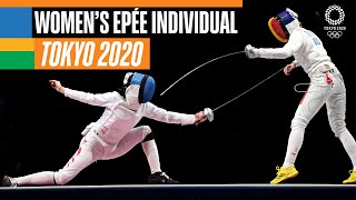 🤺 Womens Epée Individual Gold Medal  Tokyo 2020 Replays [upl. by Alliber]