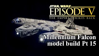 DeAgostini Millennium Falcon Customized Build Pt 15 FINAL REVEAL [upl. by Ion]