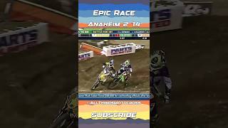 Epic Race Anaheim 2 Supercross 2014 supercross motocross dirtbike [upl. by Susanne919]