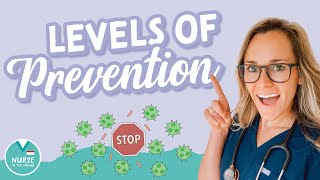 Levels of Prevention in Nursing amp Public Health [upl. by Ermine]