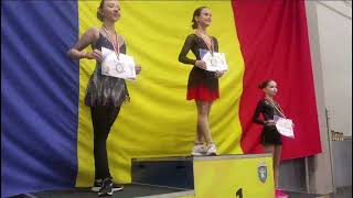 Carla Vlad  Locul 1 Campionatul National de Patinaj Artistic Brasov 2023 [upl. by Rebmac181]