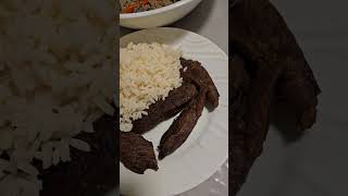 Venison dinner venison wild fresh fyp foryou hunting cooking cook chef asian mn thai [upl. by Delores693]