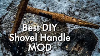 Top Diy Shovel Handle Upgrade The Ultimate Auger Bit Adapter [upl. by Rehpotsyrhc]