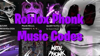 Phonk Roblox Music CodesIDs SEPTEMBER 2024 WORKING [upl. by Nbi]