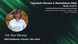 Ibadah Online Gereja Pantekosta di Indonesia  1 Oktober 2023  GPdI Ketapang [upl. by Bidle357]