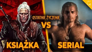 Wiedźmin OSTATNIE ŻYCZENIE jak było naprawdę Książka vs NETFLIX [upl. by Nahpets95]