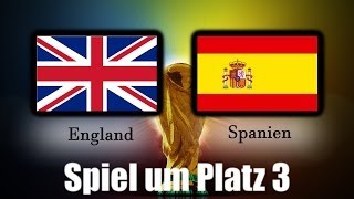 MGs WM 2014 Orakel 063 Spiel um Platz 3  England vs Spanien Weltmeisterschaft [upl. by Nyladnor621]