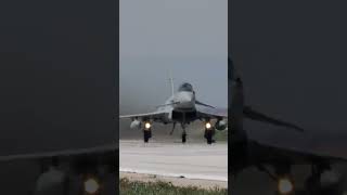 Qatars Eurofighter Typhoon Runway CloseUp at Anatolian Eagle short shorts [upl. by Tabina]