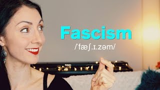 FASCISM  How To Pronounce  British English Pronunciation [upl. by Neehcas]