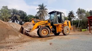 Wonderful LiuGong CLG835 New Wheel Loader  Backhoe Loader  Veku Gari [upl. by Kere38]