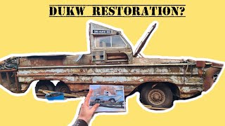 Would you BUY a Rusty WW2 Amphibious Military Vehicle DUKW [upl. by Byrne]