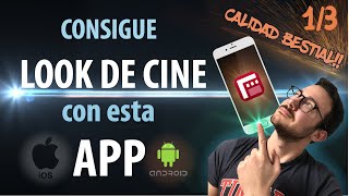 😱Graba CALIDAD CINE🎥 con FILMIC PRO📲 13 [upl. by Nosyarg]