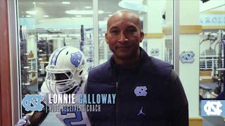 UNC Football Meet Wide Receivers Coach Lonnie Galloway [upl. by Etnaud337]