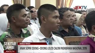 ANAK SOPIR ODONGODONG LOLOS CALON PASKIBRAKA NASIONAL 2019 [upl. by Dougal515]