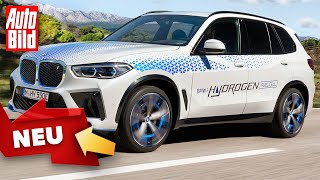 BMW iX5 Hydrogen 2023  Dieses SUV fährt mit Wasserstoff und wir fahren ihn  mit Hauke Schrieber [upl. by Akinorev]