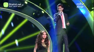 Arab Idol  النتائج  فرح يوسف و محمد عساف [upl. by Zetana326]