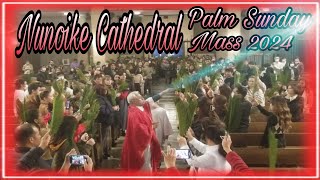 Nunoike Cathedral Palm Sunday Mass FULL 3242024 with Rev Fr Roberto quotBobquot Ebisa [upl. by Adahsar]