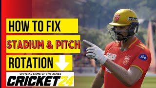 How to Fix Cricket 24 Stadium Rotation Issue Bug on PC  Cricket 24 bugs  Game Issue Repair [upl. by Cristie120]