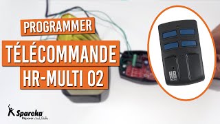 Programmation Télécommande HR Multi 02 [upl. by Alfi224]