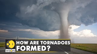 How are tornadoes formed and when do they become devastating  WION Climate Tracker  English News [upl. by Hallsy485]