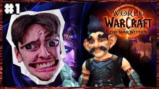 Mon TOUT premier PERSONNAGE 🪖  World of Warcraft  The War Within 01 [upl. by Ashia]