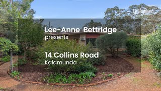 14 Collins Road Kalamunda WA 6076 [upl. by Sitnik370]