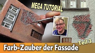 MEGA TUTORIAL Modellbau Blockstelle Oberpreuschwitz  Teil 3  Gebäude in H0 kunstmichiworld 069 [upl. by Niamrahc138]