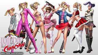 Lollipop Chainsaw Todas as Roupas  Final Boss Killabilly [upl. by Amocat244]