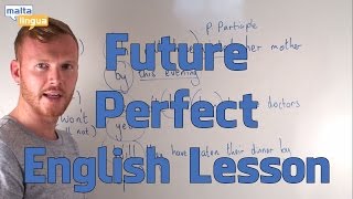 Future Perfect  English Grammar Lesson Upper Intermediate [upl. by Atterahs]