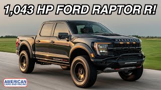 The Hennessey VelociRaptoR 1000 Is A 1043 HP Pickup [upl. by Ettereve]