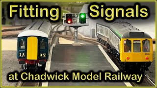 Installing Automated Signals at Chadwick Model Railway  227 [upl. by Akinehc574]