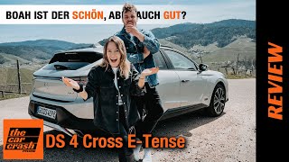 DS 4 Cross ETense 2022 BOAH ist der schön aber AUCH gut 🧡 Fahrbericht  Review  Hybrid  Test [upl. by Pierro]