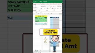 PPMT Formula in Excel  shorts excelformula exceltips exceltricks exceltutorial [upl. by Godewyn]