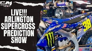 Arlington Supercross Live Prediction Show [upl. by Allenod]