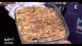 RECETTE  Tartiflette auvergnate au Saint Nectaire et aux cèpes [upl. by Lahtnero162]