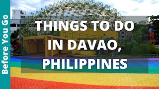 Davao Philippines Travel Guide 11 BEST Things To Do In Davao [upl. by Frazer]