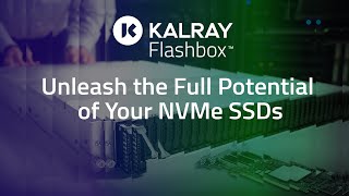 NVMe AllFlash Array for Storage Disaggregation based on Kalrays DPU Data Processing Unit [upl. by Seiter833]