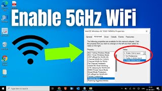 How To Enable 5GHz Wi Fi On Laptop 2022 [upl. by Chesney]