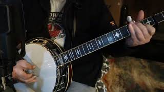 Salt Spring Bluegrass 5  string  Randy White Banjo [upl. by Enoob704]