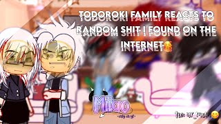 Todoroki family reacts to random shit i found on the internet🥰  twur mom  IM BACK MY😍😜 [upl. by Ocinom336]