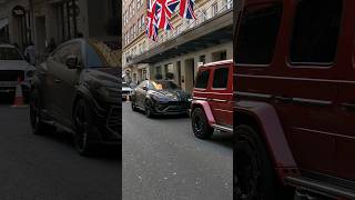 Brabus and Mansory Urus parked next to each other [upl. by Fabrienne]