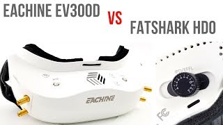 Eachine EV300D VS Fatshark with RapidFire  Full Review amp Test [upl. by Marys]