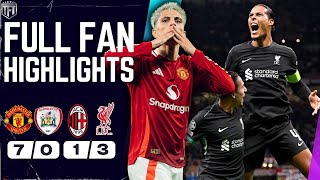 UNITED 7UP Man Utd 70 Barnsley Highlights Liverpool CLASS AC Milan 13 Liverpool Highlights [upl. by Boyse21]