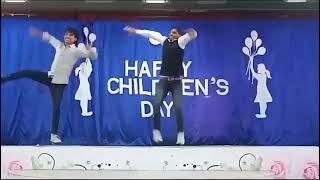 childrens day celebration  Bhangra by Teachers  st Josephs convent school phillaur [upl. by Long413]